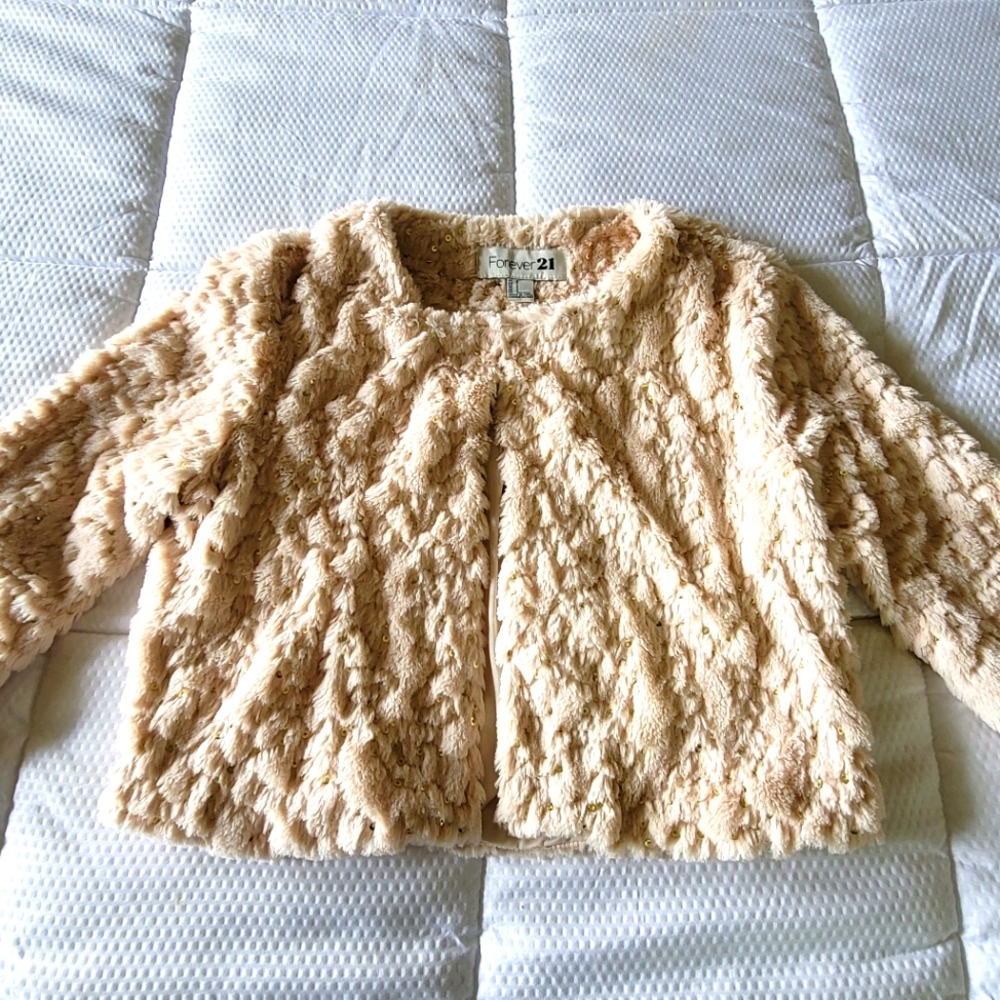 Faux Fur Sweater